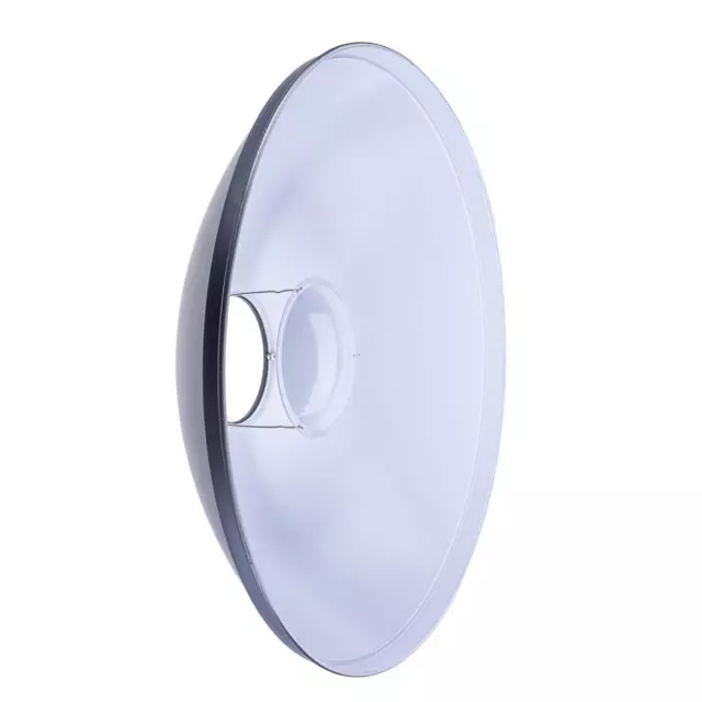 Glow 22" White Beauty Dish for Balcar White Lighting  Alien Bees Mount