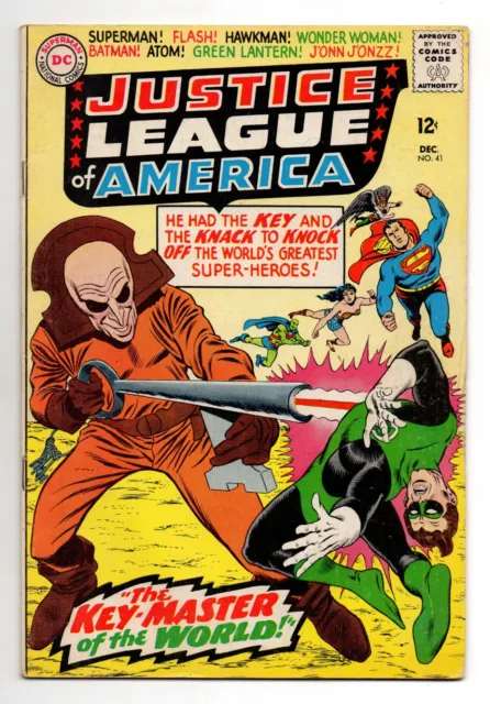 Justice League of America Vol 1 No 41 Dec 1965 (VG/FN) (5.0) DC, Silver Age