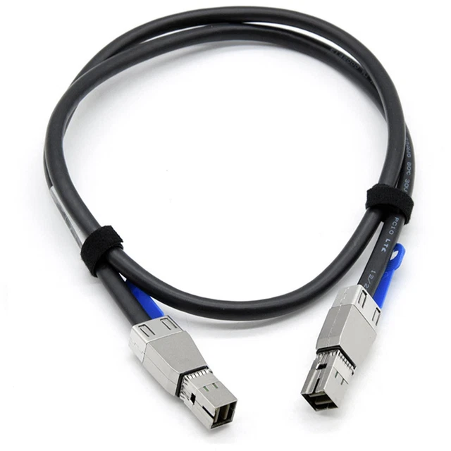 MINI SAS HD SFF8644 to SFF8644 Cable High Speed External 1M/2M EUR 19