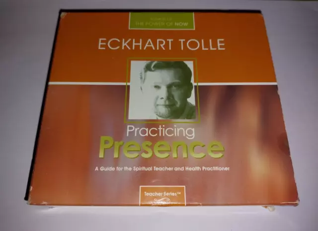 Eckhart Tolle * Practicing Presence * 6 X Cd A Guide For The Spiritual Teacher