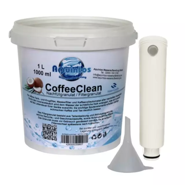 Recarga Filtro de Agua P. para DeLonghi Máquina Café Automática DLSC002 DLSY002