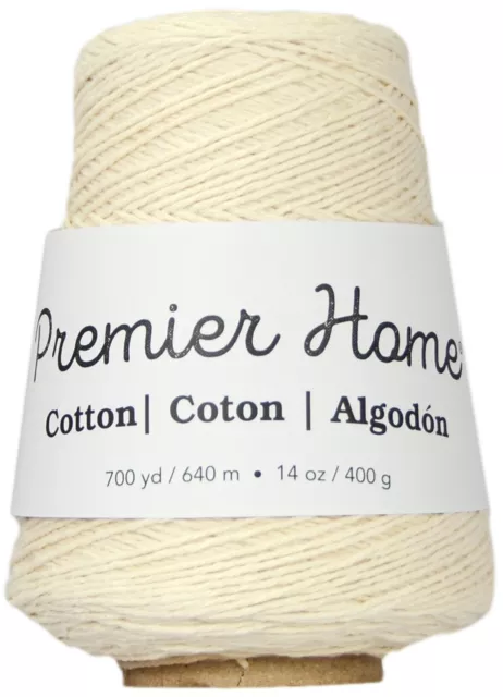 Premier Home Cotton Yarn Cone-Cream 1033-02