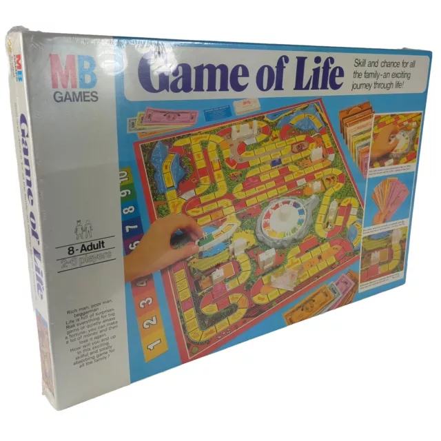 Game Of Life 1978 Vintage MB Games Brand New Sealed Collectable VGC