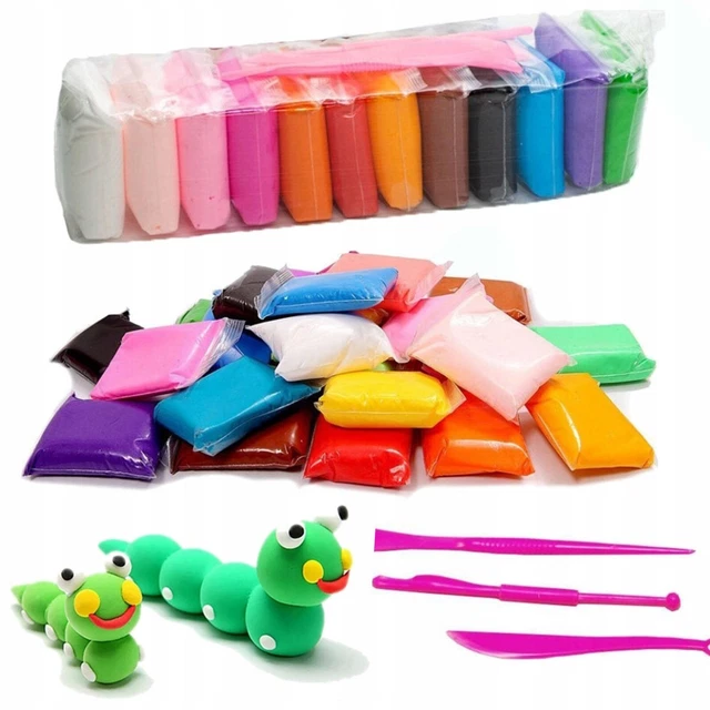 Arcilla de modelado niños adolescentes plastilina seca ligera educación hágalo usted mismo juego