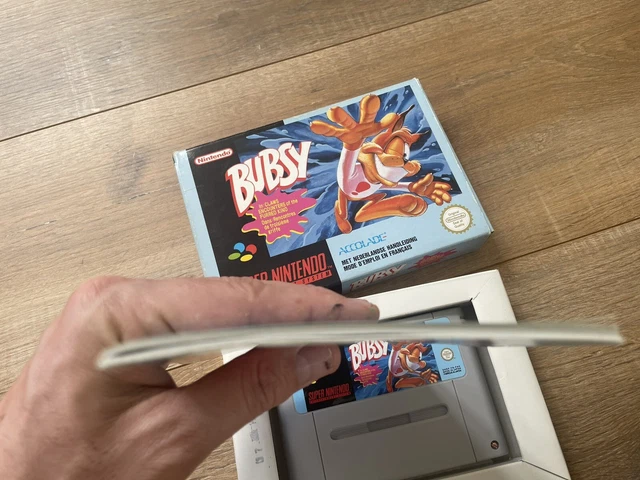 Bubsy - Nintendo SNES- Complet - PAL FAH - Très Bon Etat FR TBE 5