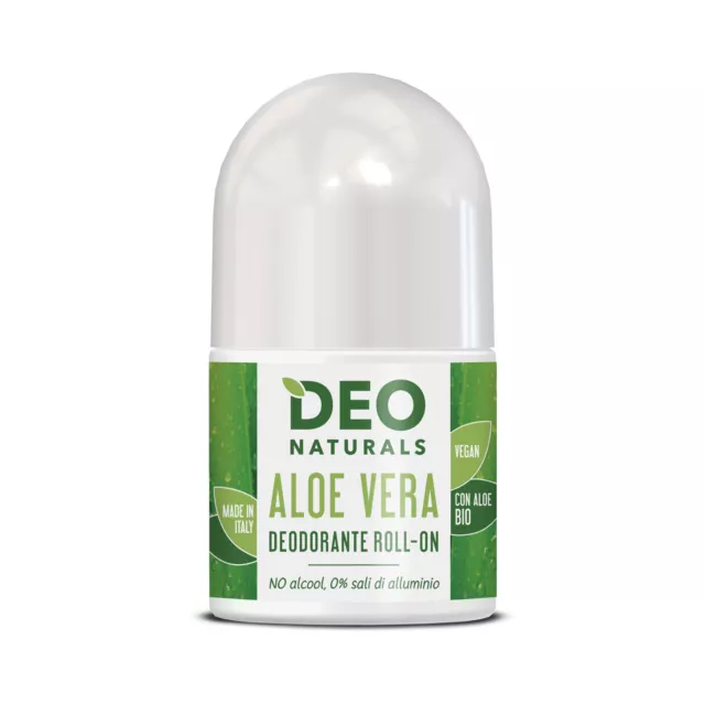 Deo Naturals Aloe vera 50 ml deodorante roll-on Optima Naturals