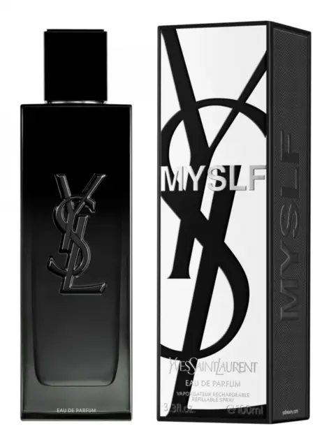 Yves Saint Laurent MYSLF 100ml / 3.3 oz EDP Spray For Men New With Sealed Box