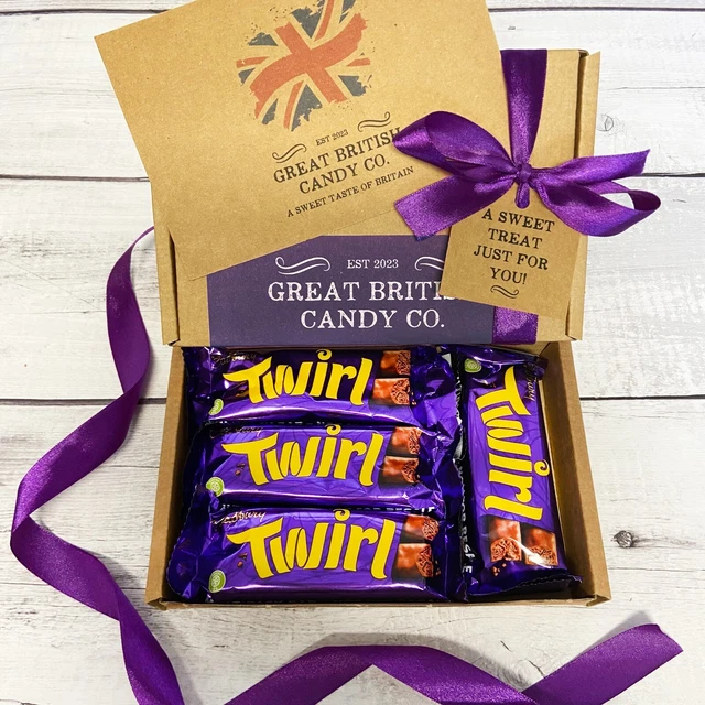 CADBURY CHOCOLATE GIFT Box | Cadbury Twirl Twin Pack | Personalised ...