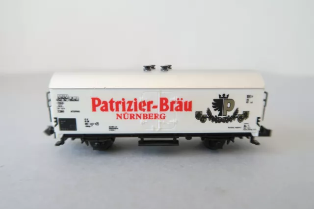 Minitrix N 3227 Bierwagen 805 1 440-9 DB Patrizier Bräu Nürnberg (AK03-7S4/34)