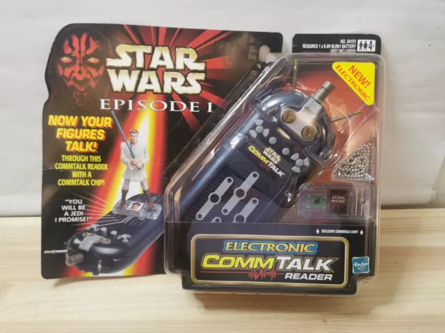 Star Wars Episode 1 Electronic Comm Talk Reader New On Card