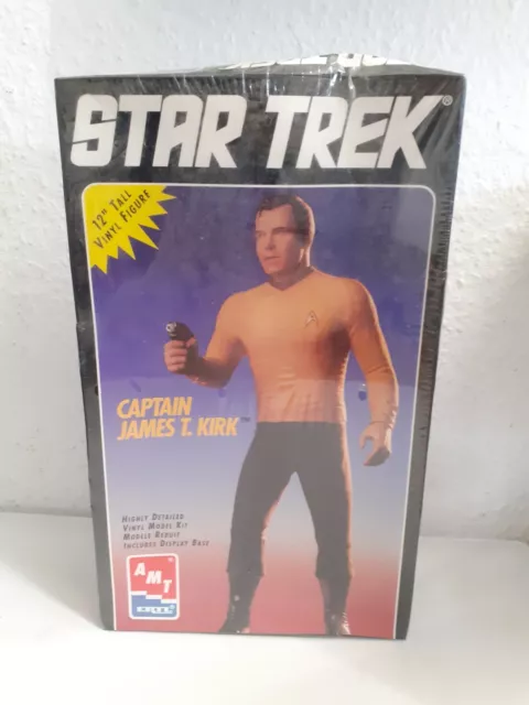 Star Trek Captain James T Kirk 12" Tall Vinyl Figure Special Collector's Edition