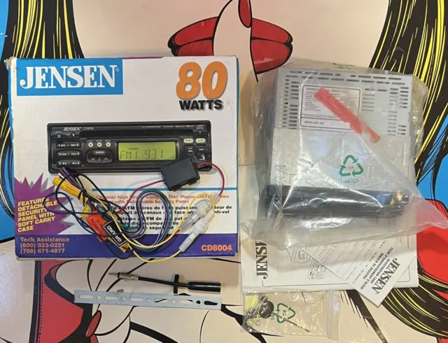 Jensen CD8004 BRAND NEW Open Box