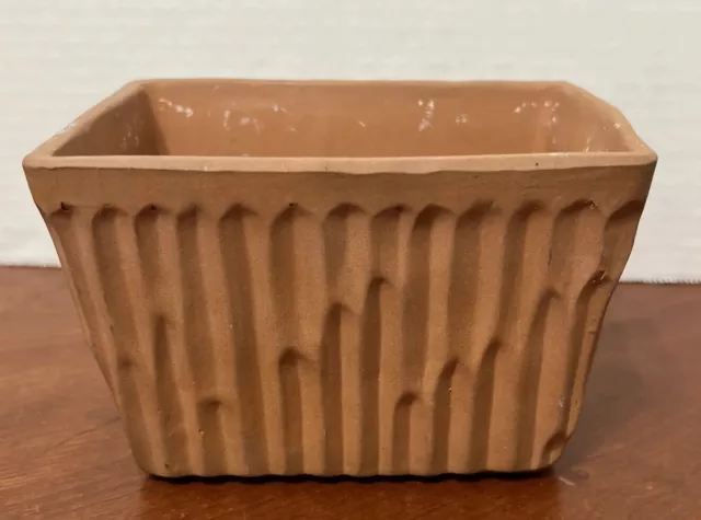 Vintage McCoy Unglazed Terra Cotta Planter/Flower pot