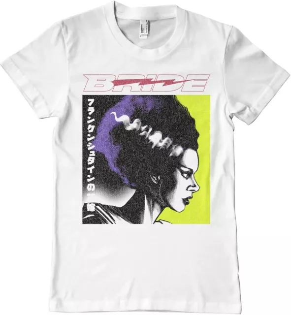 Universal Monsters  Bride of Frankenstein T-Shirt White