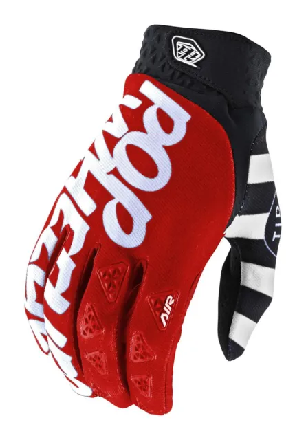 Troy Lee Mtb Cycling Gloves - Air - Red Pop Wheelies - Small