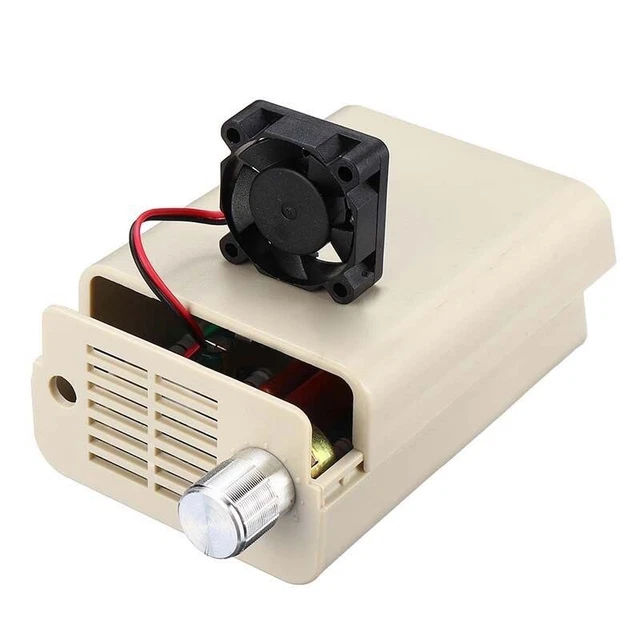 Dimmer SCR 5000W Per AC 220V – Regolatore Di Tensione E Velocità Motore, Elettronico, Con Protezione Antispike E Alloggiamento In Metallo Ispessito