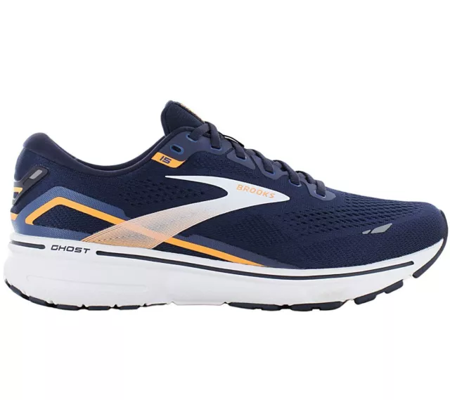 Brooks Ghost 15 Hommes Chaussures de course running Bleu 1103931D-439