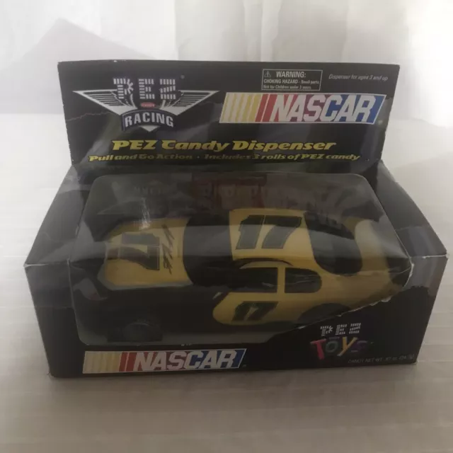 Nascar Pez Racing Car Toy Candy Dispenser Matt Kenseth #17  Race Car New In Box