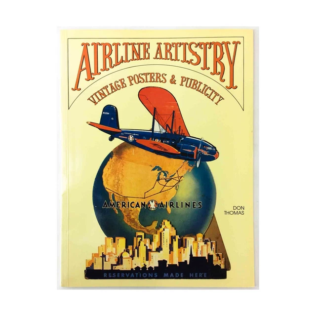 W.D.Thomas Toys, Movies & Mo  Airline artistry - Vintage Posters and Public EX