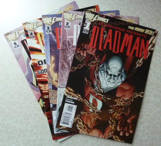 DC Universe Presents Deadman #1 to 5 Complete Set New 52 2011 F/VF 7.0
