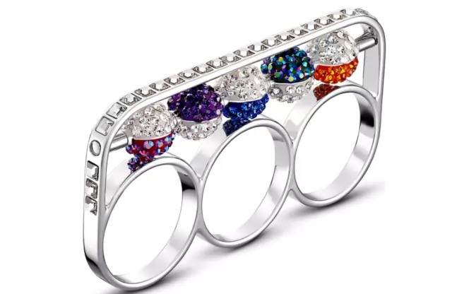 Swarovski Spectacular Ring Cocktail Statement Size 55/US 7/M #5512466 NIB $279