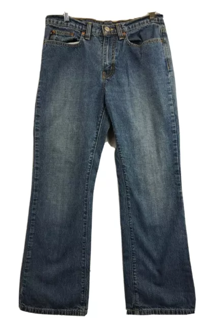 RL Polo Jeans Ralph Lauren Womens 8 30 x 29 Relaxed Boot Cut Denim Blue Jeans