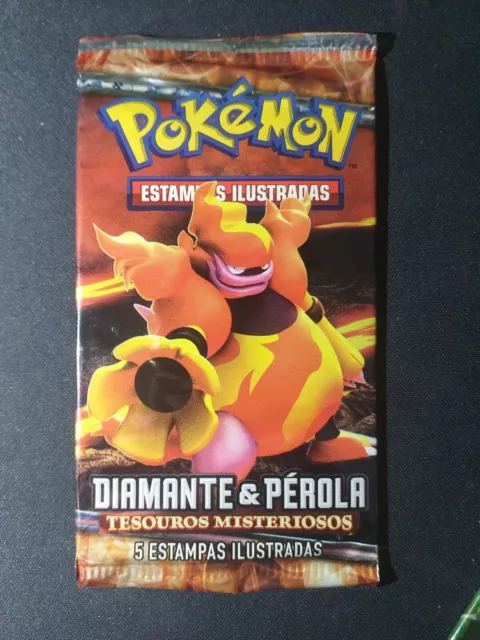 Booster Pokémon Diamond and Pearl Mysterious Treasure Sealed - Magmortar - PT