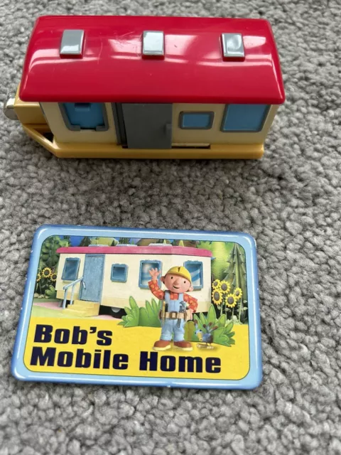 BOB THE BUILDER Diecast MAGNETIC MOBILE HOME Car Train 2006 Learning Curve Toy