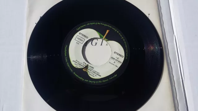 John Lennon & Plastic Ono Band      Imagine / It`s so hard      Apple 1C 006- 3