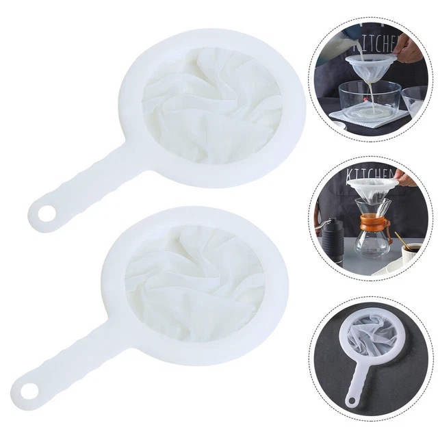 2 pz setaccio filtrazione succo scorie setaccio rete fine miele