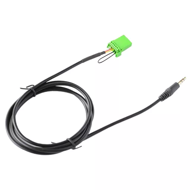 6Pin Green Connector Stereo 3.5MM Jack Audio Aux-in MP3 Cable Wire for 1697