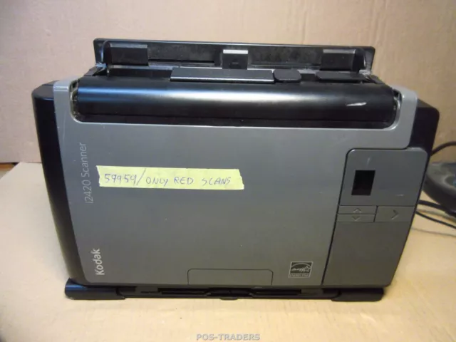 Kodak Alaris i2420 USB A4 600 DPI Color Document Scanner - 59959 SCANS RED ONLY