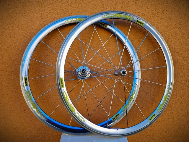 Mavic Cosmic wheelset paire de roues Laufradsatz Shimano 9