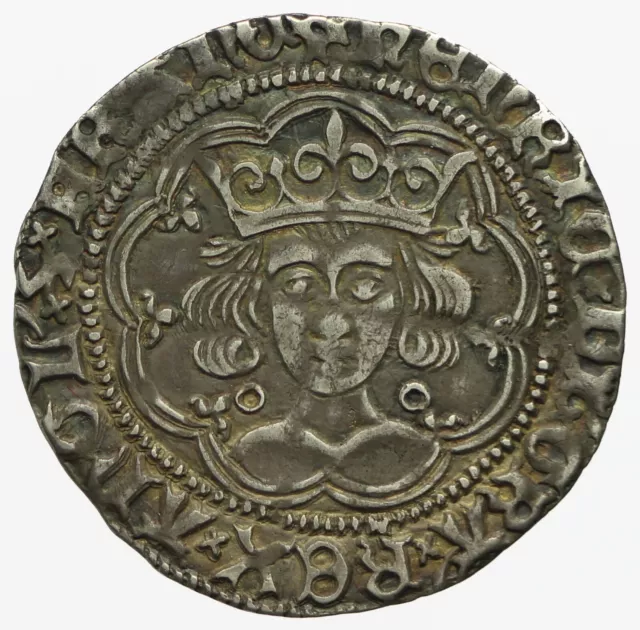 Henry vi Annulet Issue Groat  Calais Mint  S1836