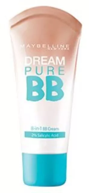 Maybelline Dream Pure BB Crème SPF 15 Peau Graisse Mixte T Mi Sombre 30 ML