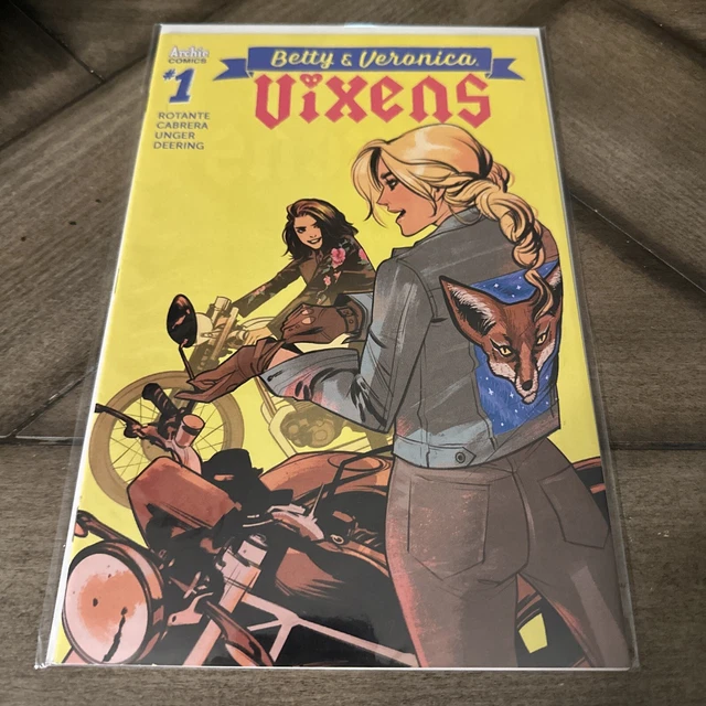 BETTY & VERONICA VIXENS #1 FIONA STAPLES VARIANT COVER C 2018 archie riverdale