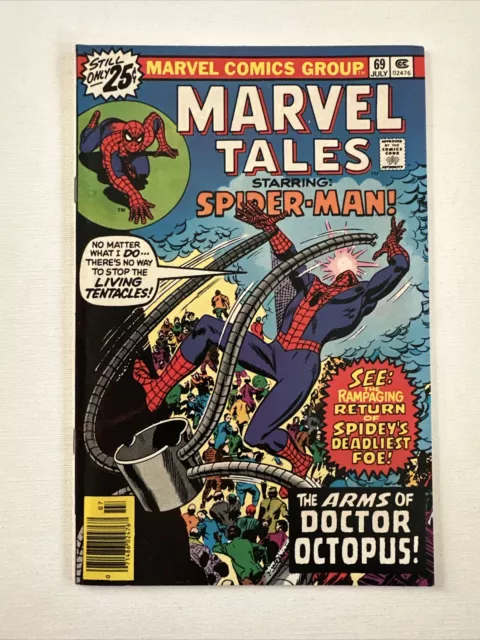 Marvel Tales Spider-Man #69 1976 (VF- 7.5) Reprint ASM #88