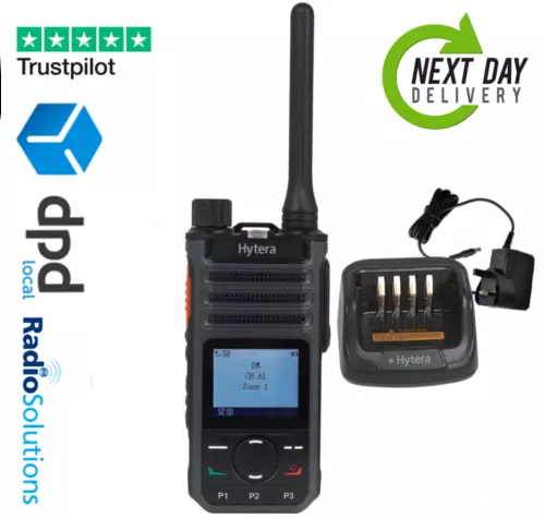 Hytera BP565 VHF Digital  Two Way Radio Walkie Talkie Including Charger