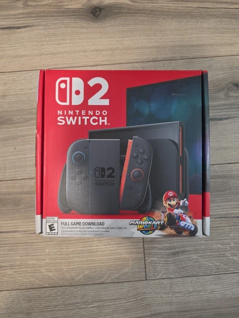 NINTENDO SWITCH 2 Mario Kart World Bundle Box And Packaging Only(Only ...