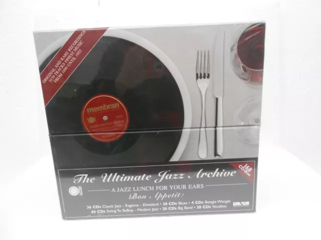 The Ultimate Jazz Archive ~ 168 CD's ~ A Jazz Lunch for Your Ears ~ 3179 Tracks