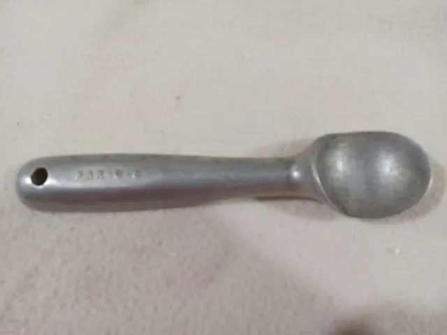 Roldip Pak-0-8 Ice Cream Scoop Dipper Aluminum 7 1/4" Vintage USA