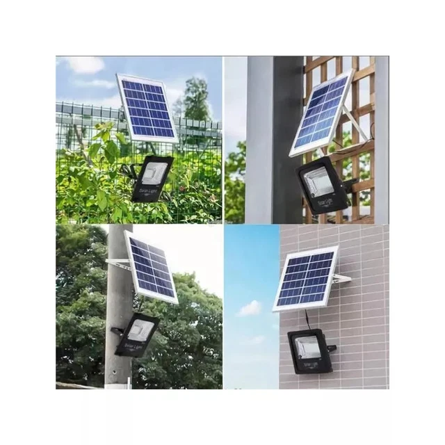 Eclairage Solaire LED 80W , Détecteur Panneau Solaire + Télécommande 3