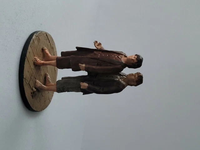 LORD OF THE Rings Figure - Painted Lead - EAGLEMOSS - Frodo and Sam £5. ...