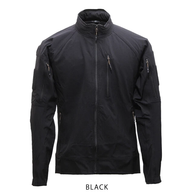 Beyond Level 5 A5 Rig Light Jacket With Hood - Stretch Shell Jacket Black 2X