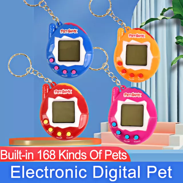 Tamagotchi Game Keyring Electronic Cyber Pet 90s Retro Toy Digital Virtual Game