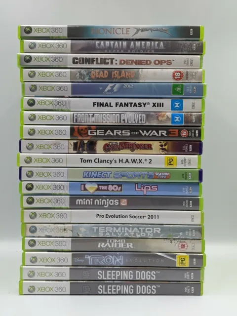 Xbox 360 Games - Various Promotional Copies