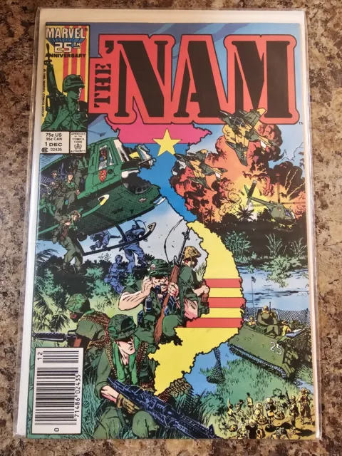 The 'NAM #1 (1986) Copper Age Marvel Comics Newsstand Edition VF-NM