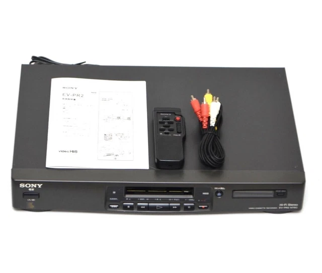 SONY EV-PR2 Hi8 ビデオカセットレコーダー SONY EV-PR2 8ミリビデオデッキ 中古】 SONY EV-PR2 8ミリビデオデッキ