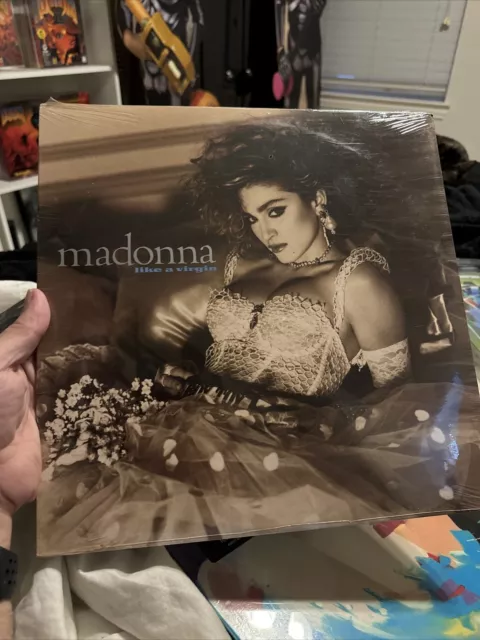 MADONNA Like A Virgin SEALED 12'' Vinyl LP US SIRE 1984 Upside Cover First Press