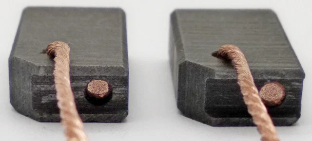 SPAZZOLE CARBONE CARBONI Per Smerigliatrice Angolare Metabo 6x16x24 Mm - Foto 3